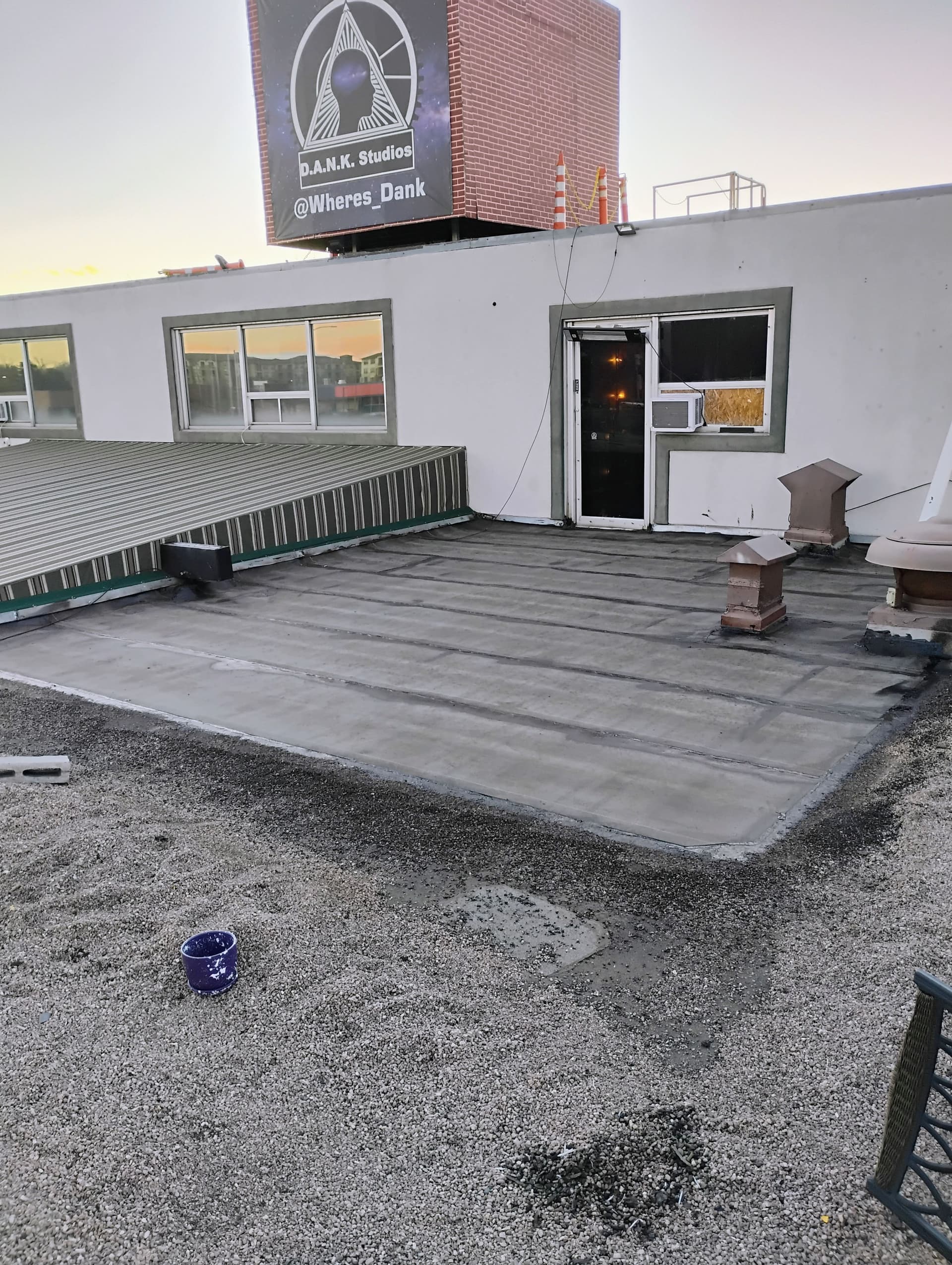 Stubborn Flat Roof Leak Finally Fixed on a Commercial Tar and Gravel Roof image