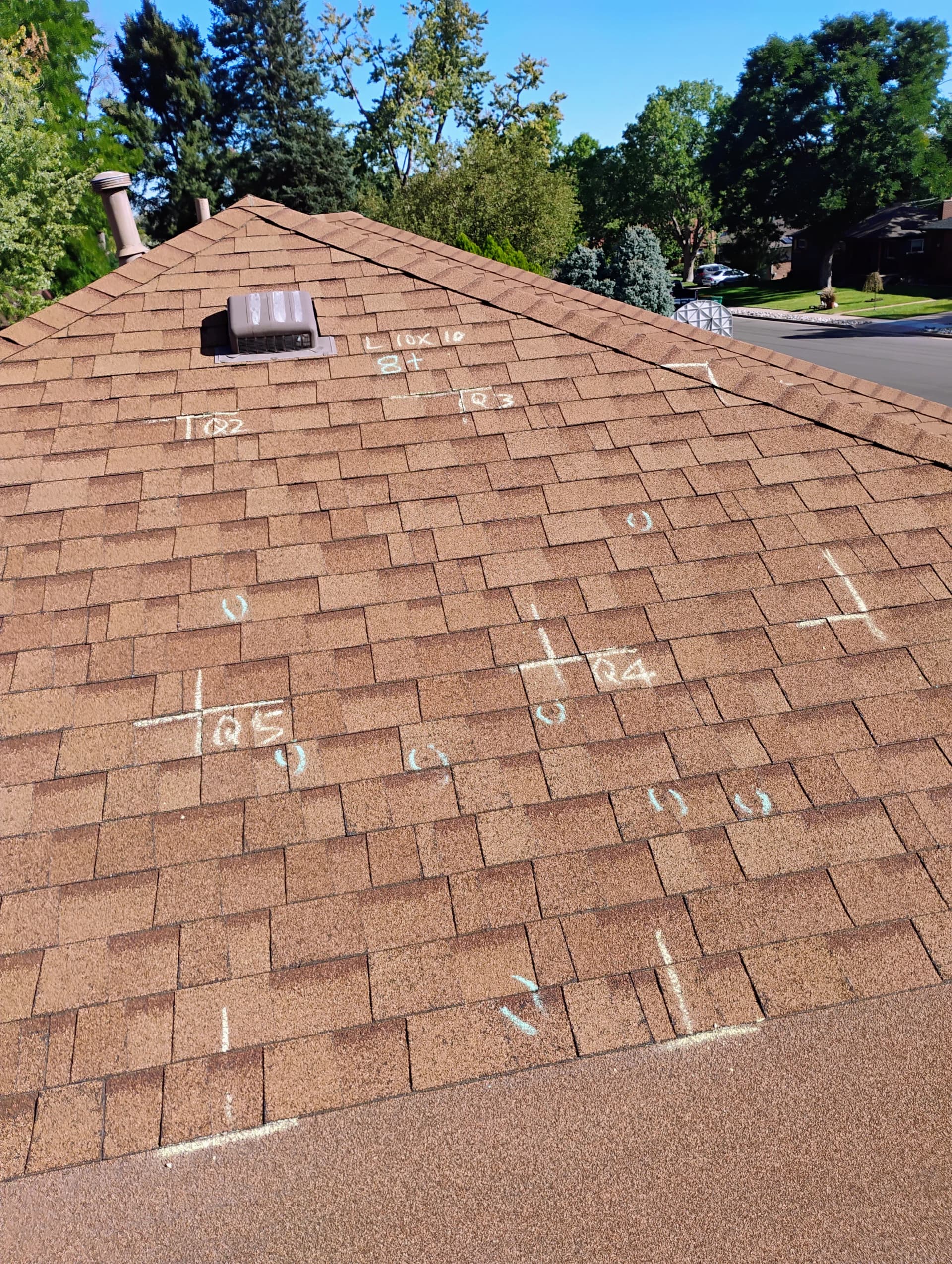What a Hail Inspection Actually Looks Like Up Close